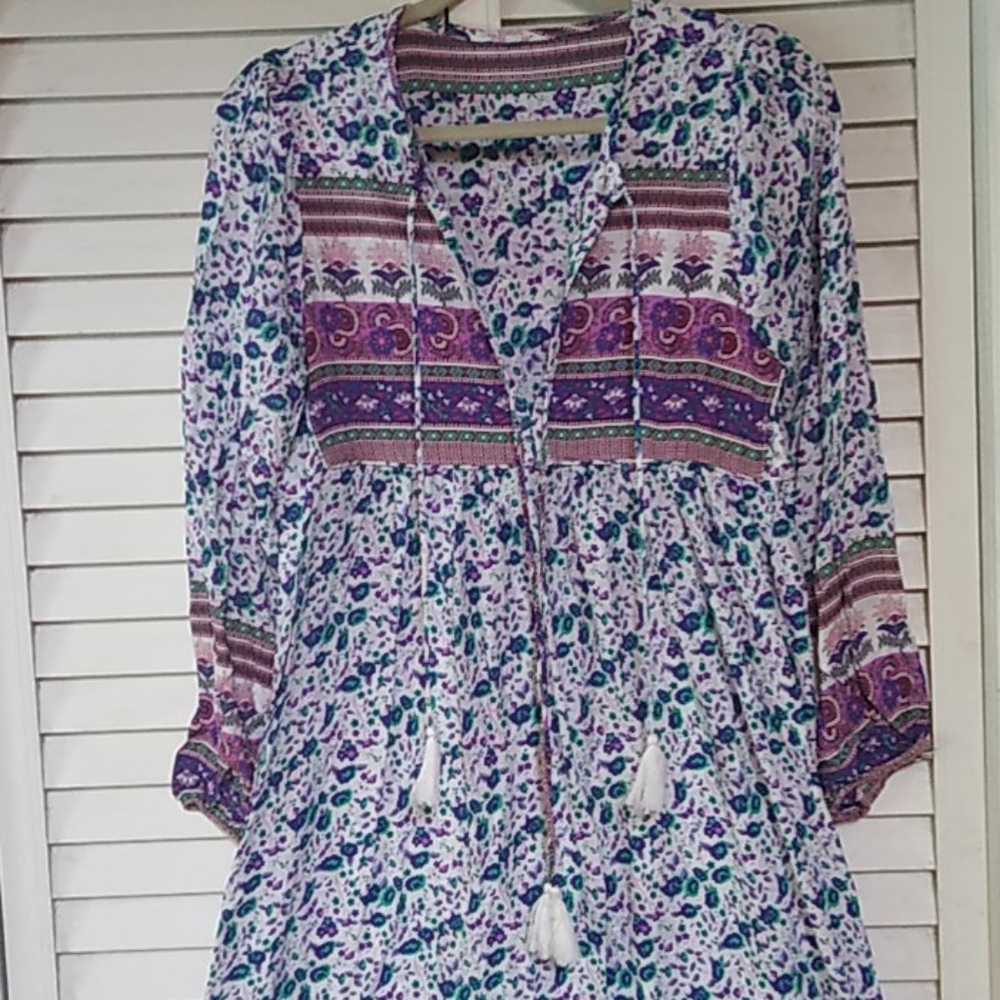 Boho maxi dress